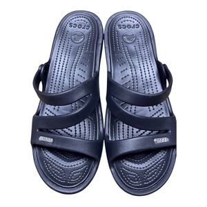 NWOT Crocs Women's Patricia Miniwedge Opentoe SlipOn Sandal